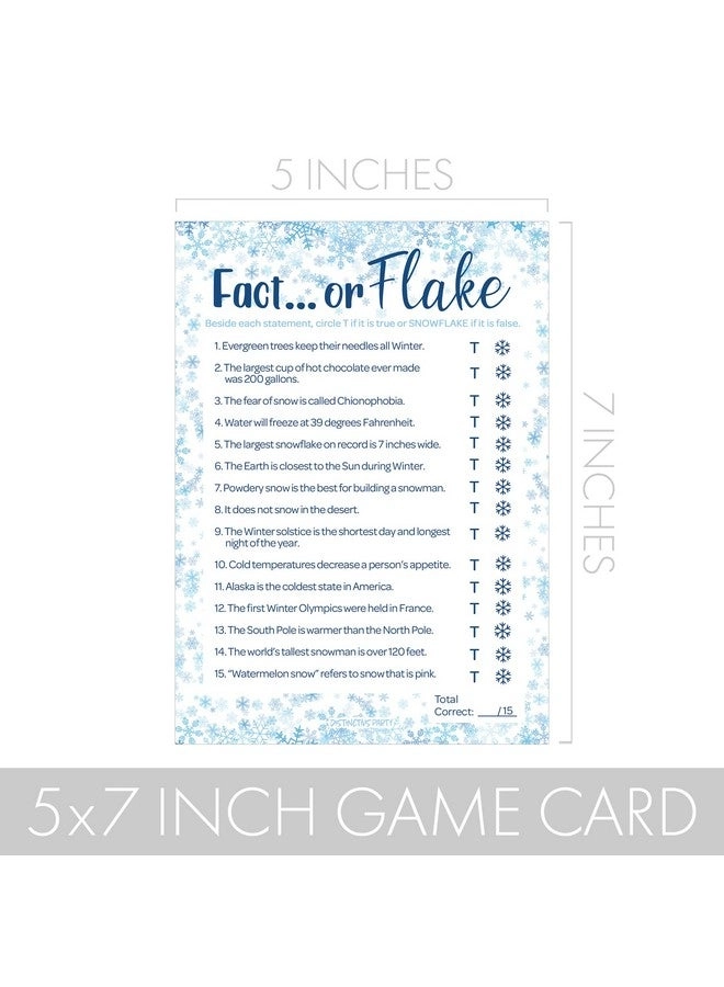 Winter Themed Emoji Picture Guessing Game + Fact Or Flake Winter Trivia