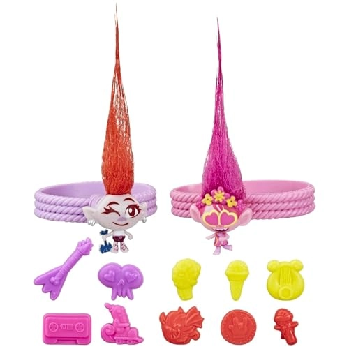 Tiny Dancers Friend Pack - Queen Poppy - Trolls World Tour - 4 yr(s) 2 piece(s)