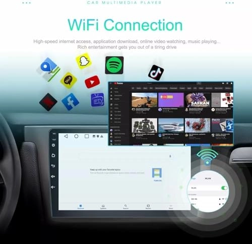 Car Android Screen - 10.1 Inches