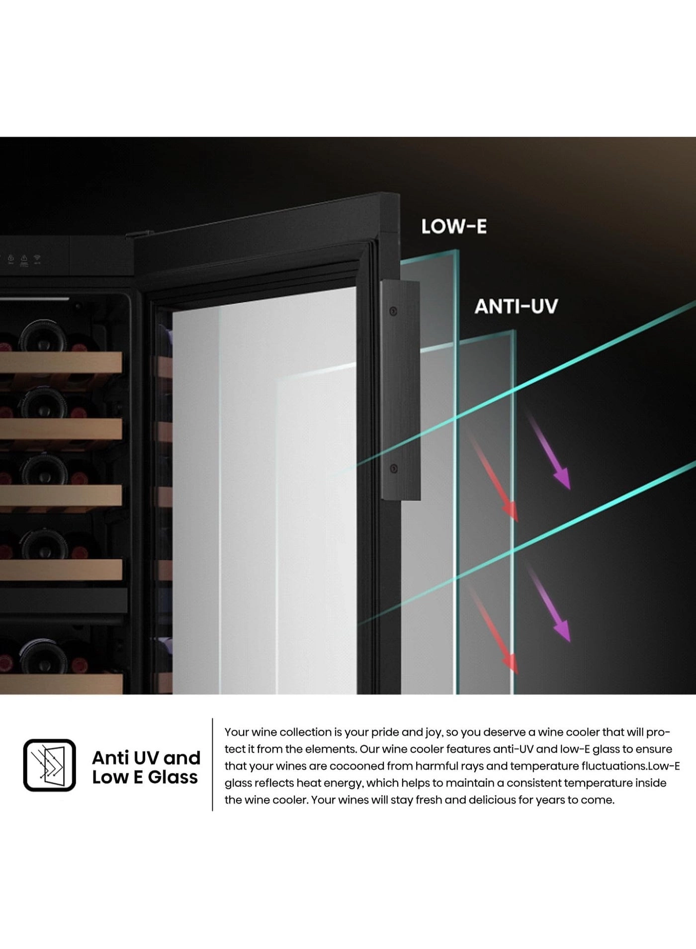 RW3N230GELF - Single Zone 108 Bottles