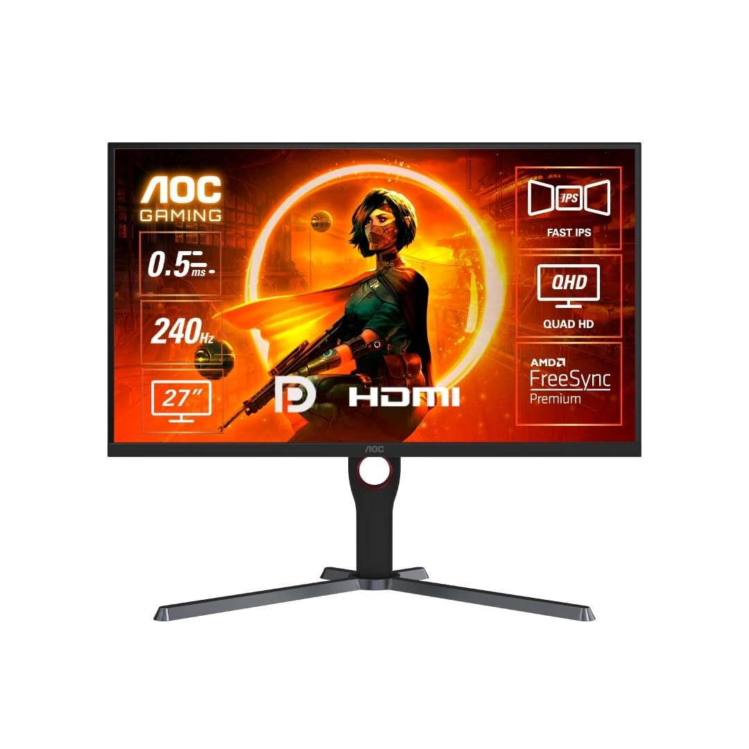 AOC Q27G3ZE - 27 Inches 2560 x 1440 Pixels
