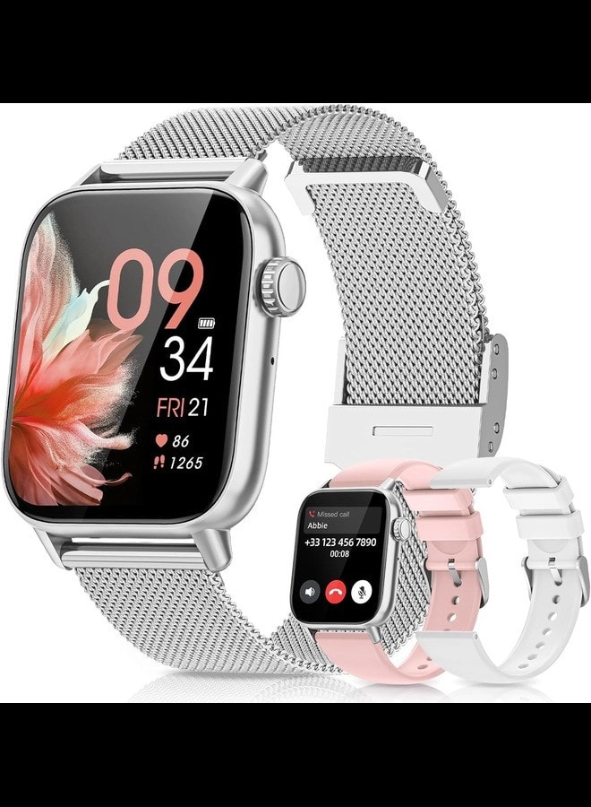 ZOOMEE STORE Smart Watch for Android Phones - Make/Answer Calls IP68 110+ Sport Modes