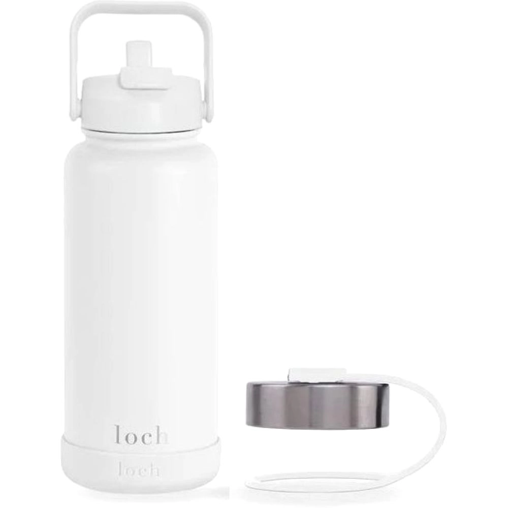 LOCH Copper Insulated Bottle - 2-in-1 Straw Lid 900 ml