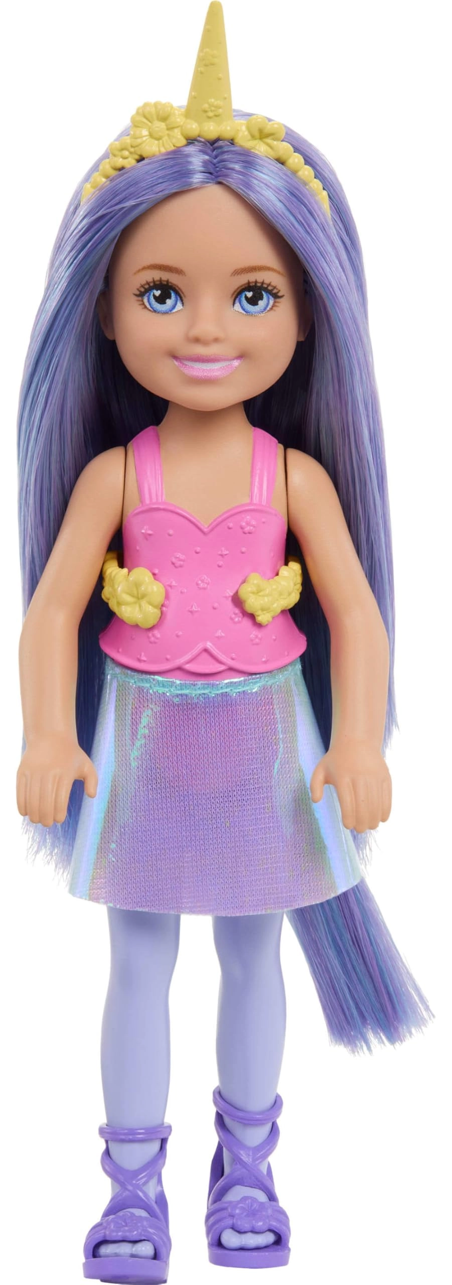 Mattel Chelsea Doll - 6-Inch Purple Hair Ages 3+