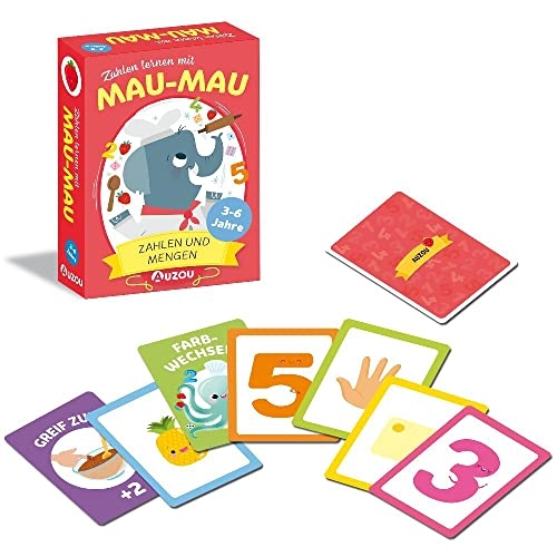 Auzou Zahlen lernen mit Mau-Mau - 3+