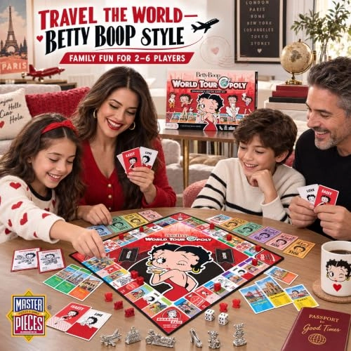 Betty Boop World Tour-Opoly