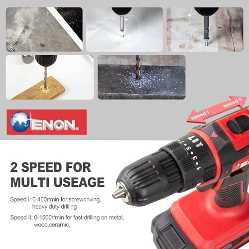 Cordless Impact Drill - 1.5 Amp Hours