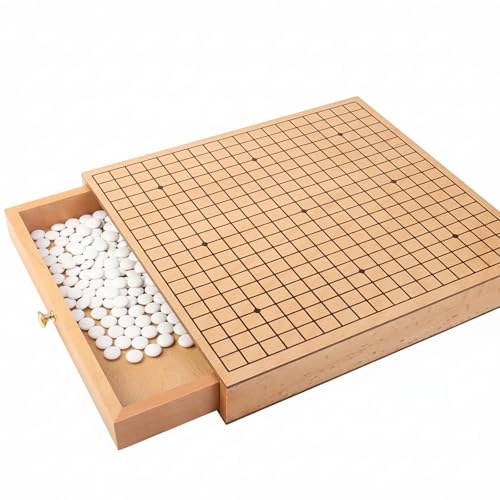 Go Game Set - 361 Stones Wood Veneer