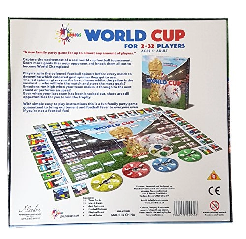World Cup Football Family Party Board - 2 - 32 players Red,yellow 60.0-1188.0 months