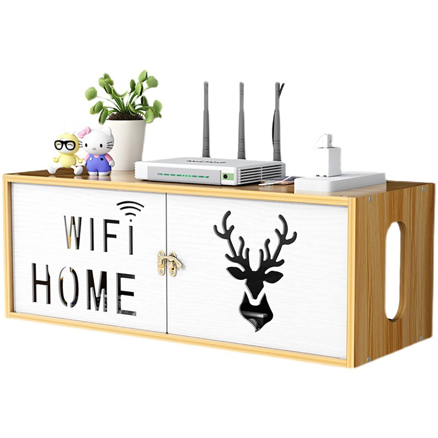 XiangWen WiFi Router Storage Box - 1.00 Count