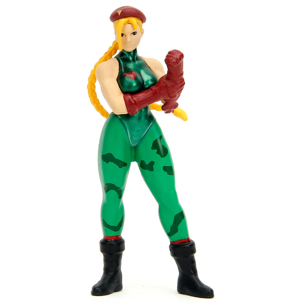 Street Fighter 1969 Chevy Stingray Corvette with Cammy Figure - 1:24