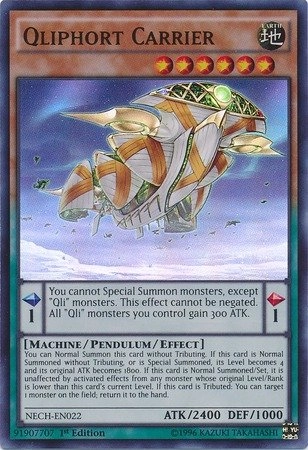 Yu-Gi-Oh! Qliphort Carrier - The New Challengers Unlimited Edition