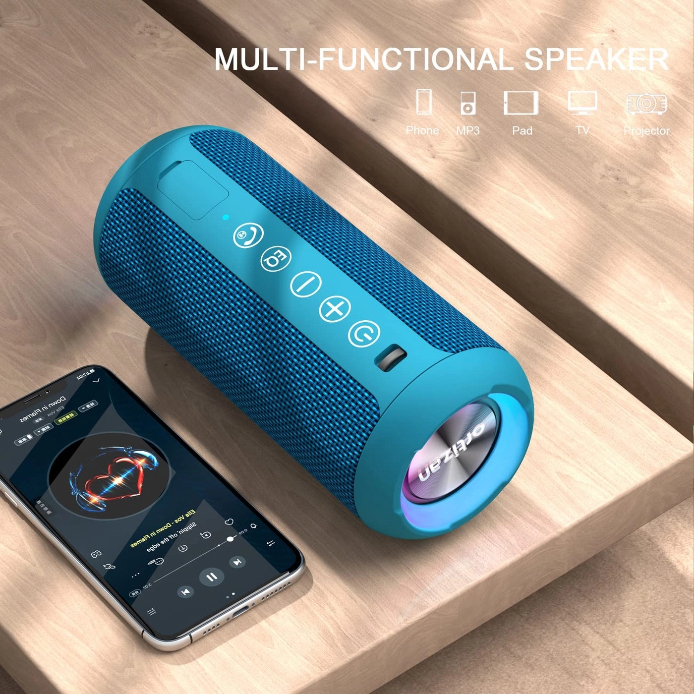 Portable Bluetooth Speaker - 24W