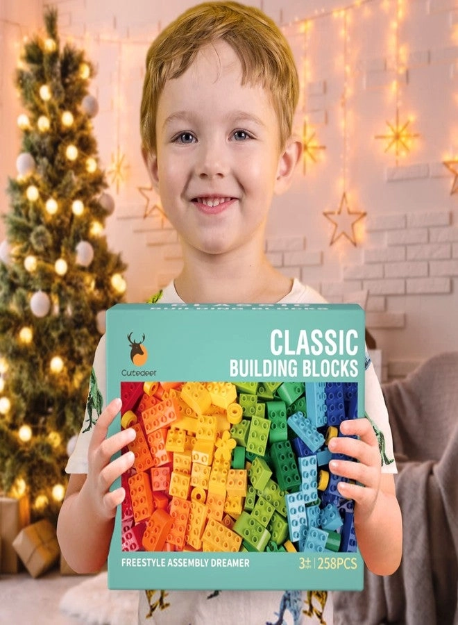 Big Building Blocks Set - 258pcs