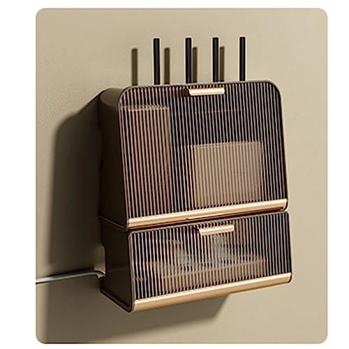 Wall-Mounted WiFi Router Storage Box