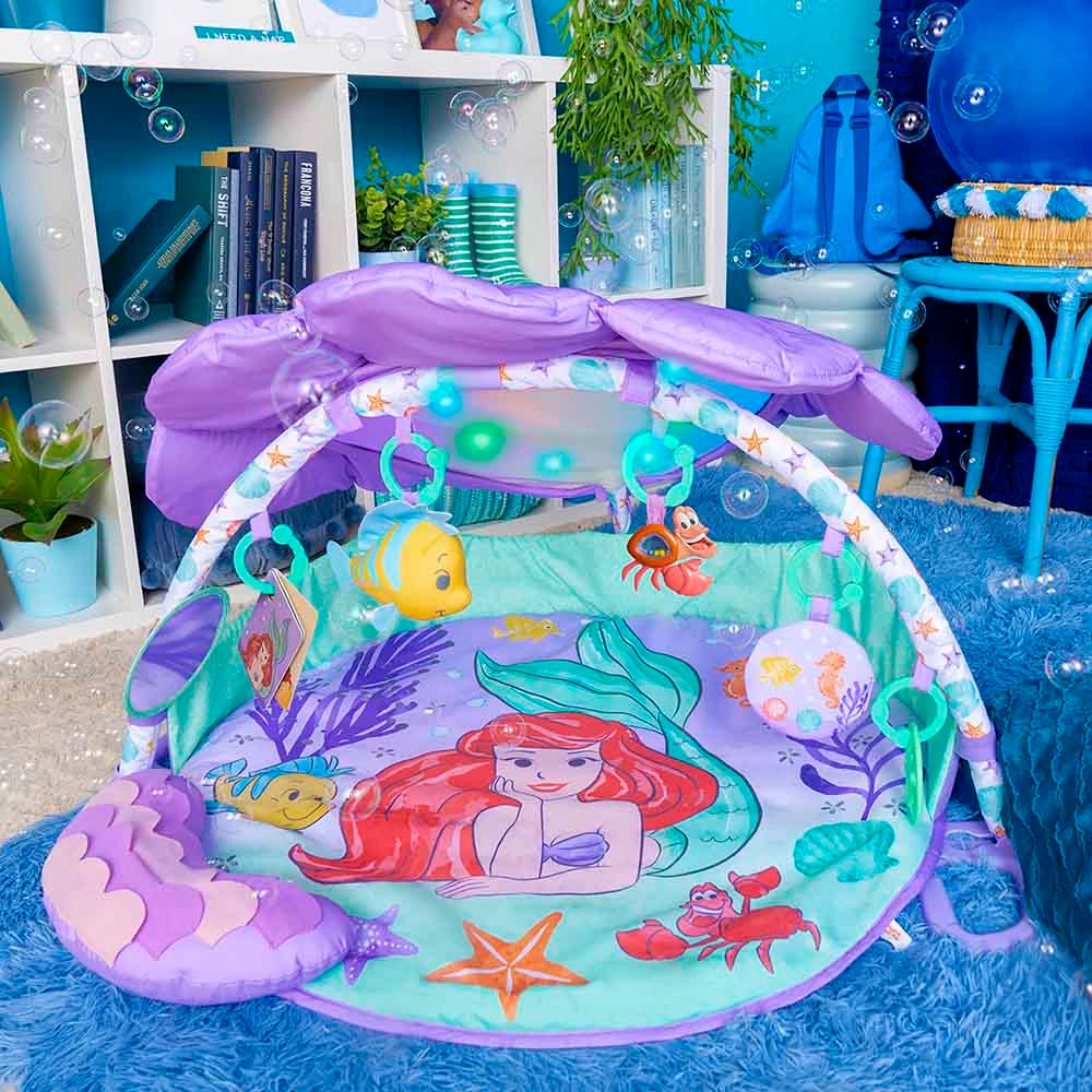 Twinkle Trove Lights & Music Activity Gym - Mermaid 0 month