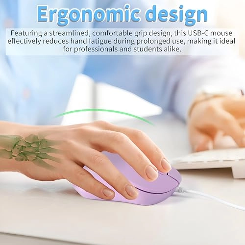 Type-C Wired Mouse - USB