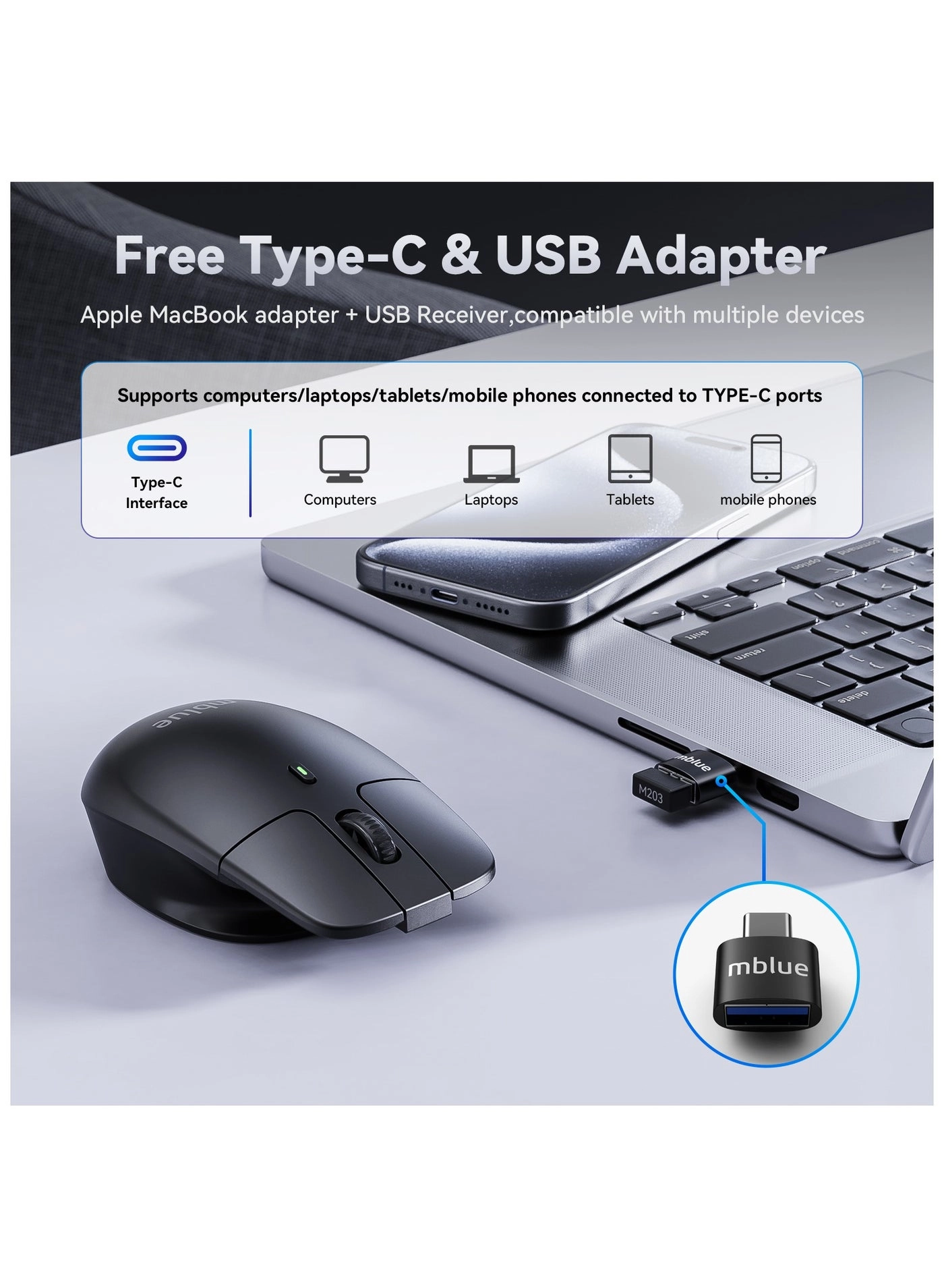 M203 Levitating Mouse - Wireless