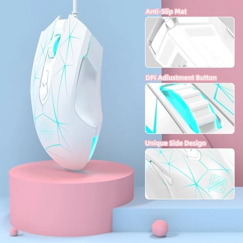 RGB Lightweight Gaming Mouse - USB