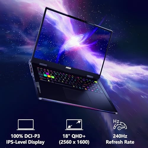 Raider 18 HX AI A2XWIG - 18'' Core Ultra 9-285HX 64GB DDR5 2TB SSD