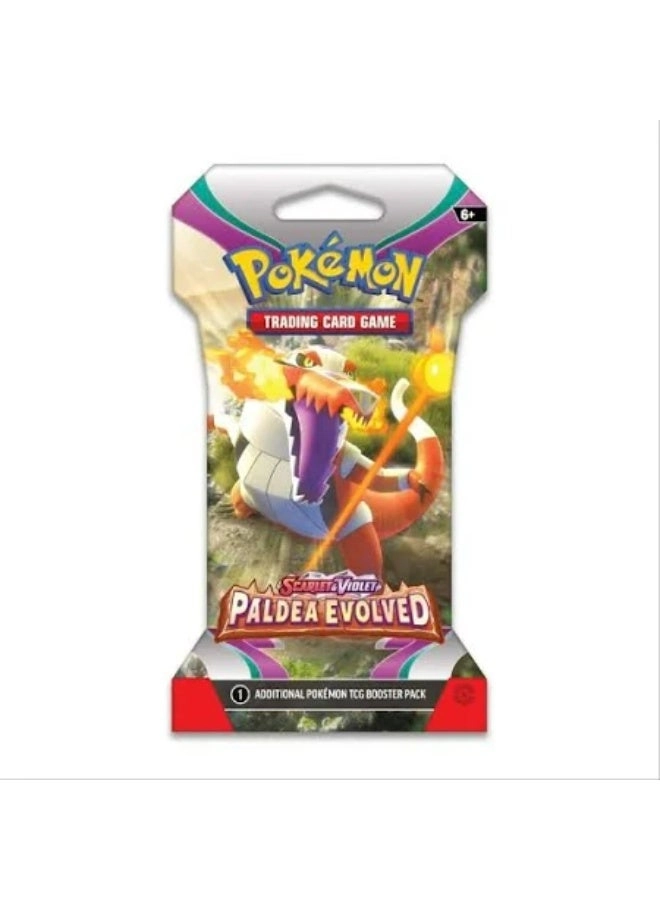 Pokemon Scarlet & Violet Paldea Evolved Booster Pack - 10pcs