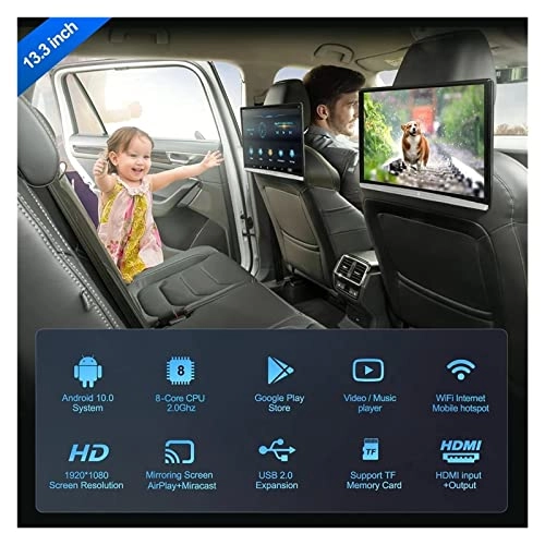 Car Headrest Screen - 13.3-inch
