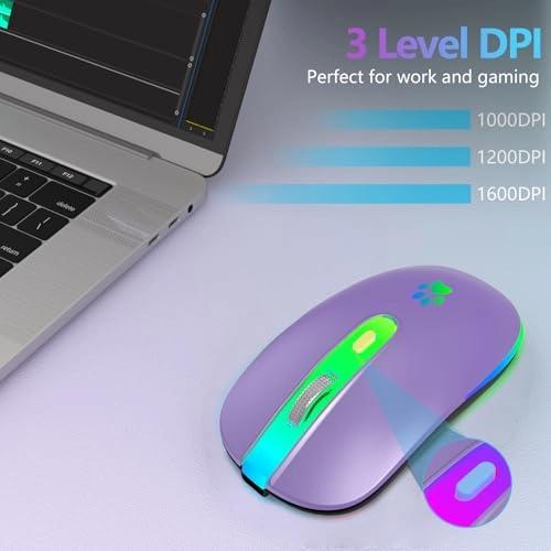 Rechargeable Optical Mouse - Wireless