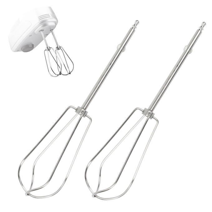 Hand Mixer Beaters - 304 Stainless Steel 2 Pack Replacement
