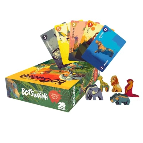 Botswana: Animal Collecting Strategy Card Game