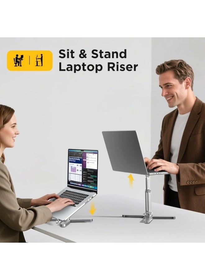 360° Rotating Laptop Stand - up to 16”