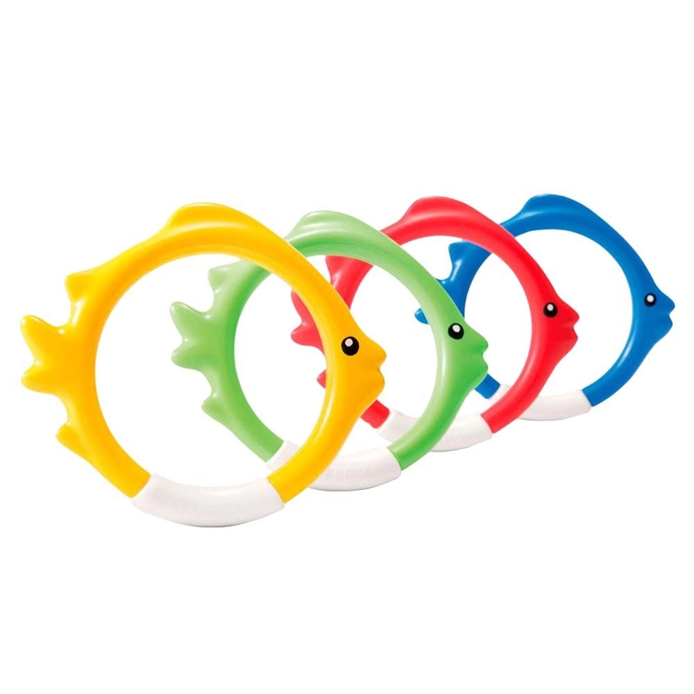 Intex Underwater Fish Rings - 6+ Multi Colour
