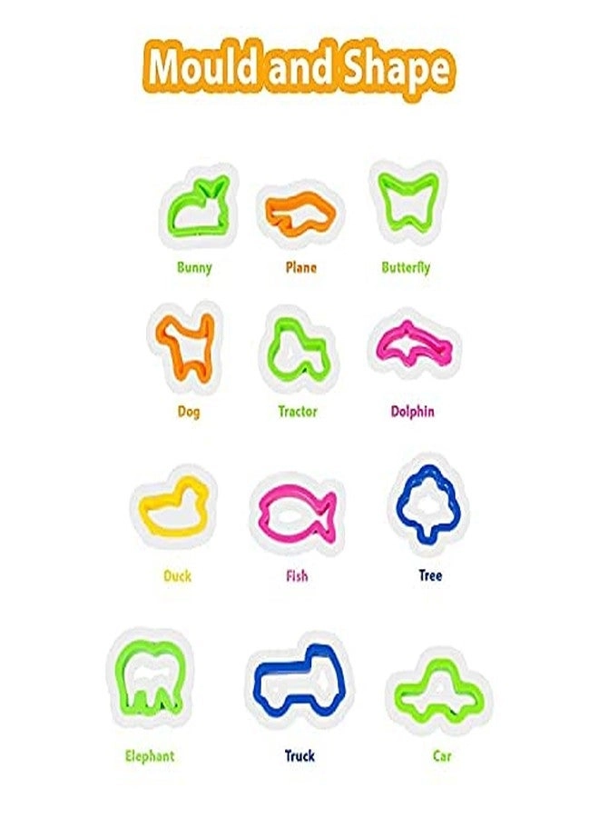 Fantasy Dough & Clay Set 8 pcs.