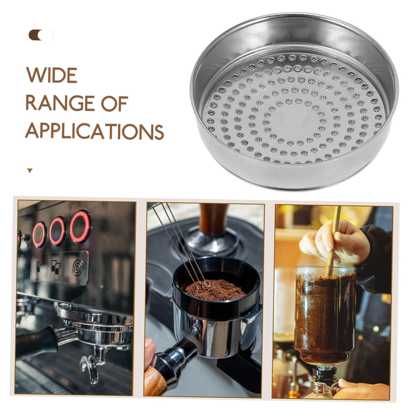 Espresso Filter Screen - Stainless Steel Reusable