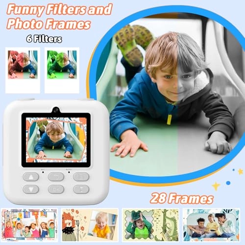 Instant Print Camera - 32GB White