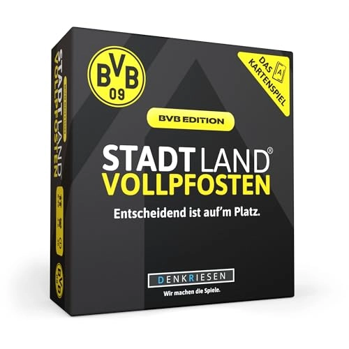Stadt Land Vollpfosten: BVB Edition - Card Game (German)