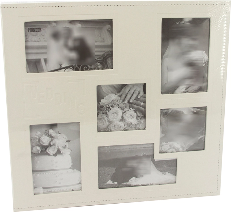 10 Sheets Leatherette Scrapbook Album