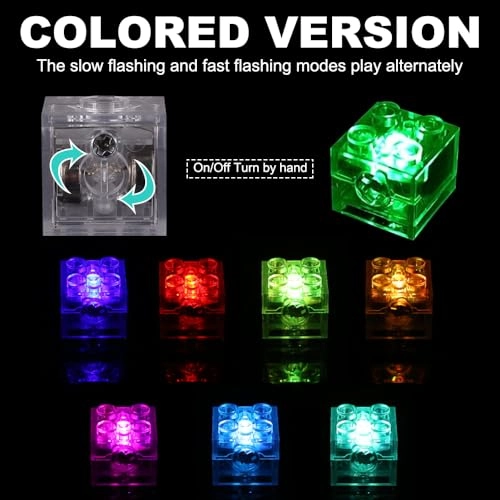 LED square light block - 20pcs