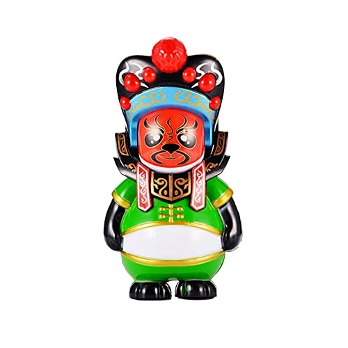 Sichuan Opera face-changing doll - Green panda 4 faces