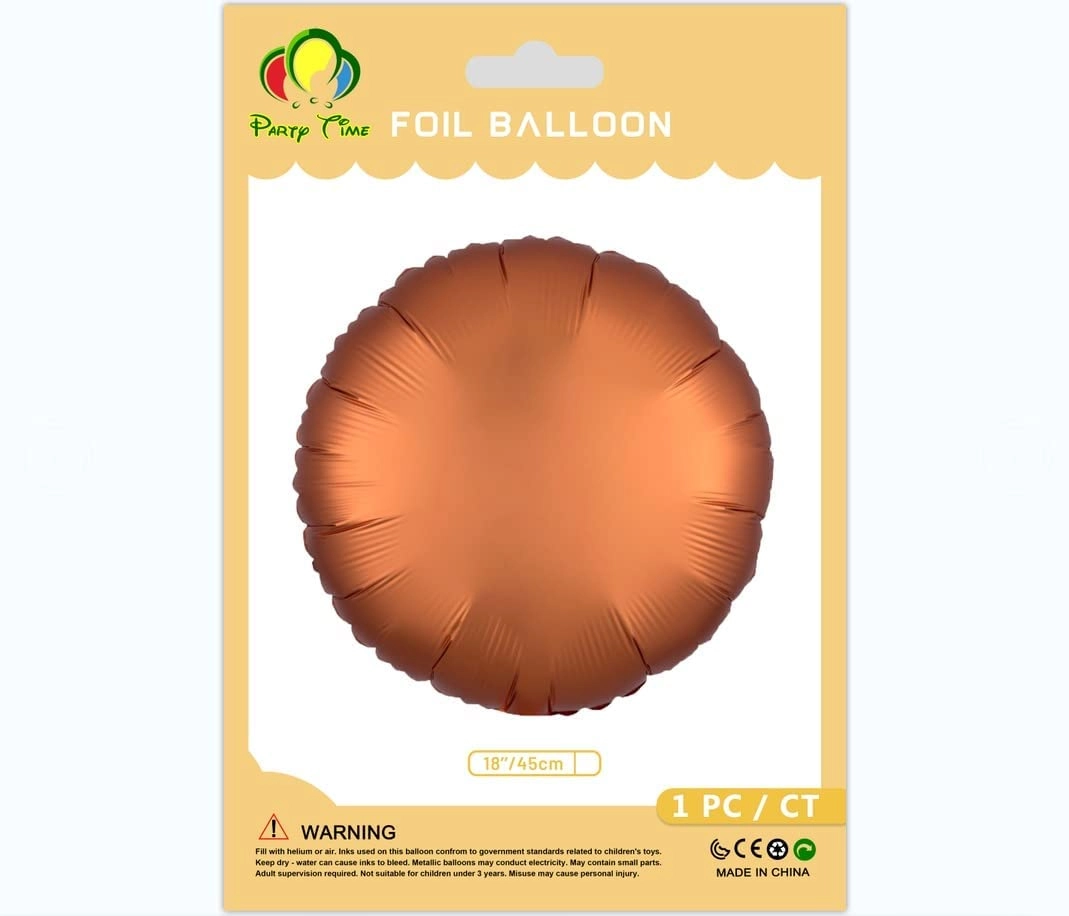 Matte Round Foil Balloon - 1pc/pack mother's day