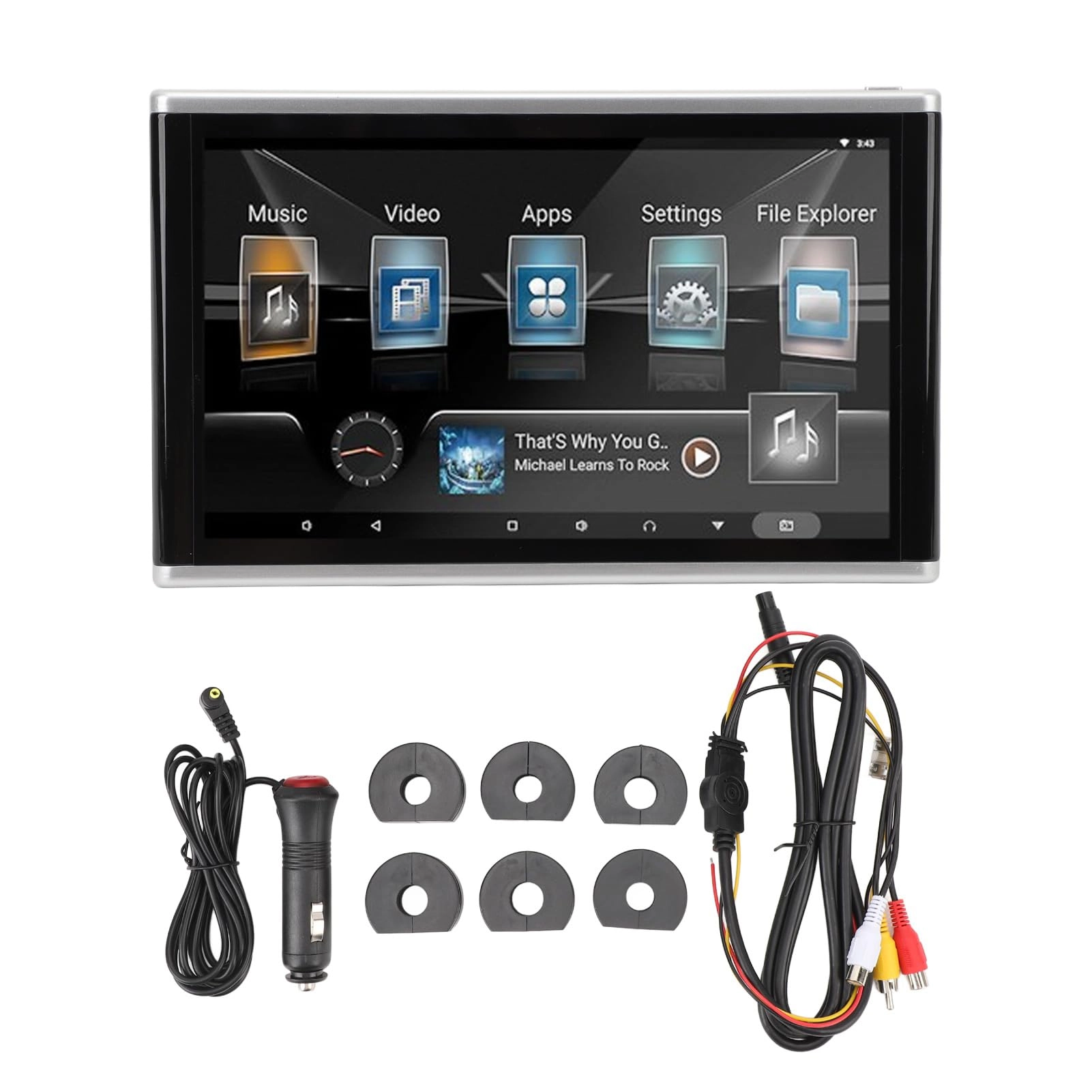Cryfokt Headrest Monitor Tablet - 10.1 inch