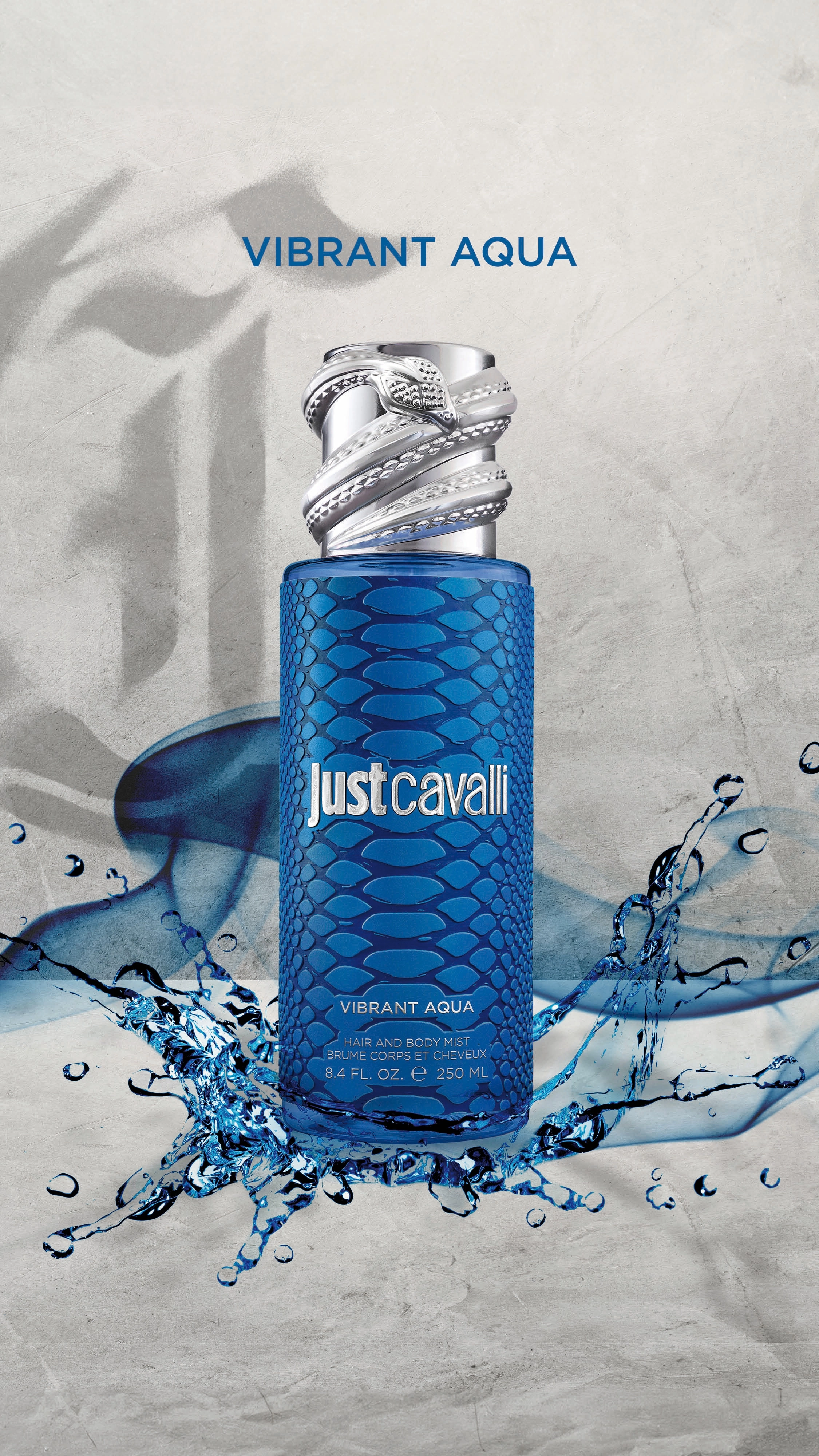 Roberto Cavalli Fragrance Mist - 250Ml Vibrant Aqua