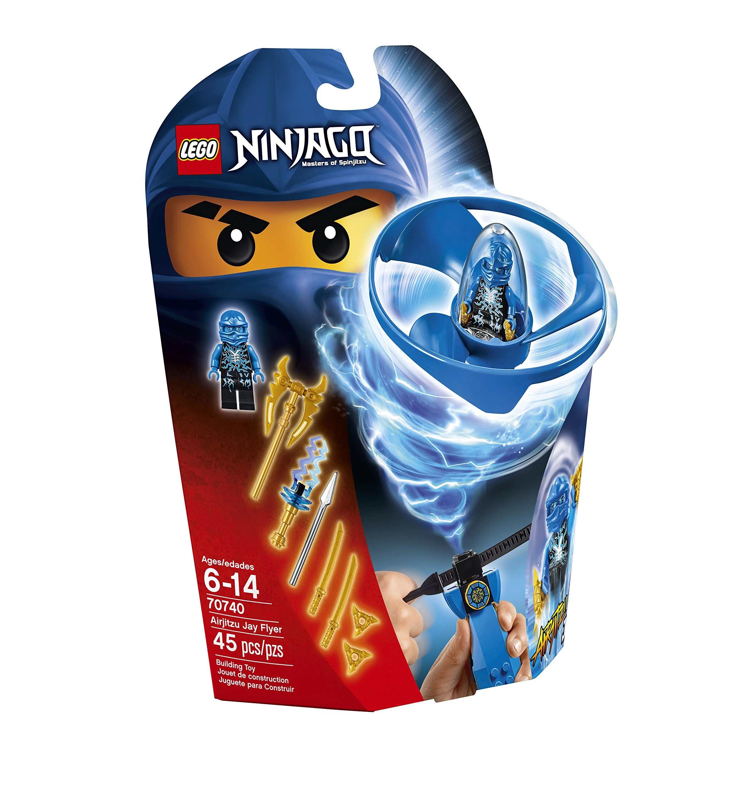 LEGO Ninjago Airjitzu Jay Flyer (70740) - Transportation