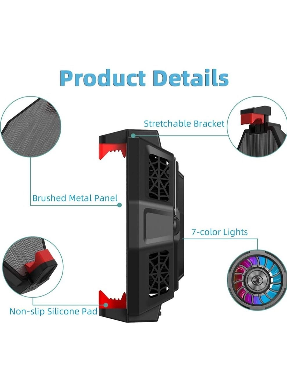 MB-F3 - mobile phone cooler Black