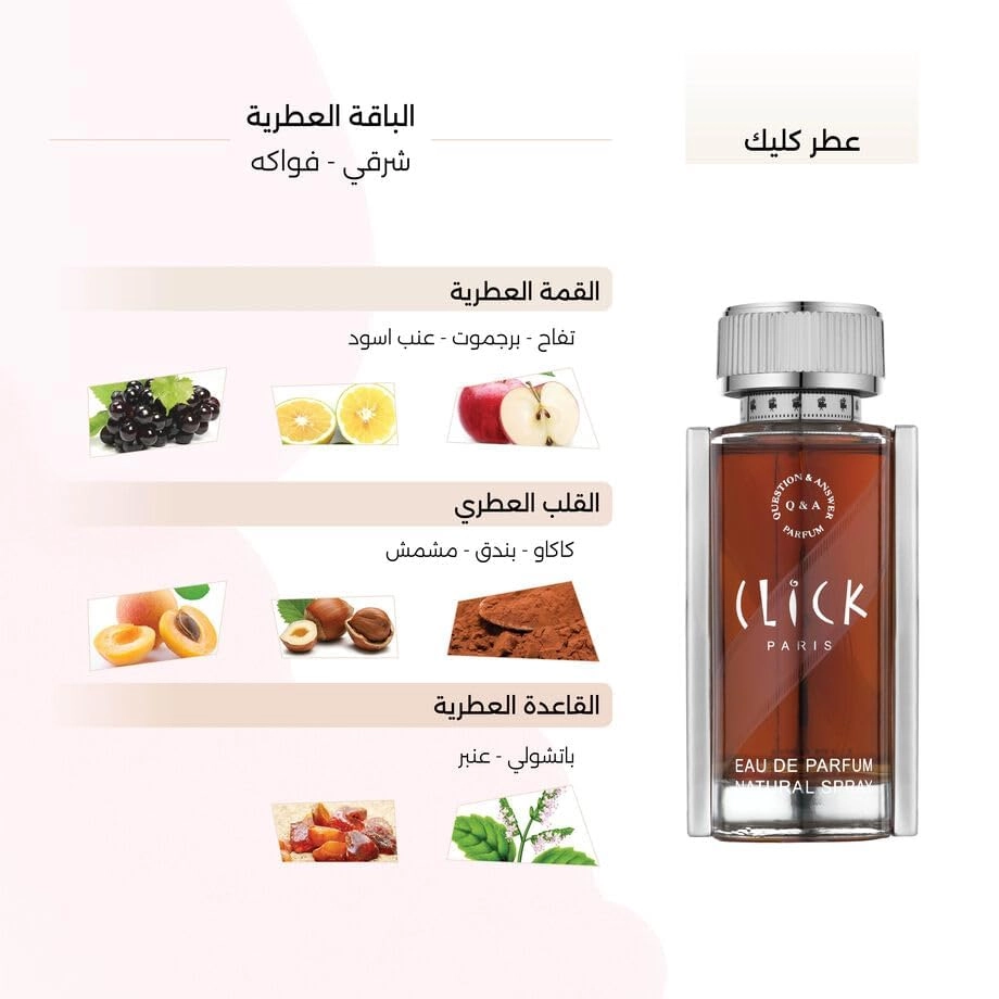 Q &A Click Eau de Parfum 85 ml