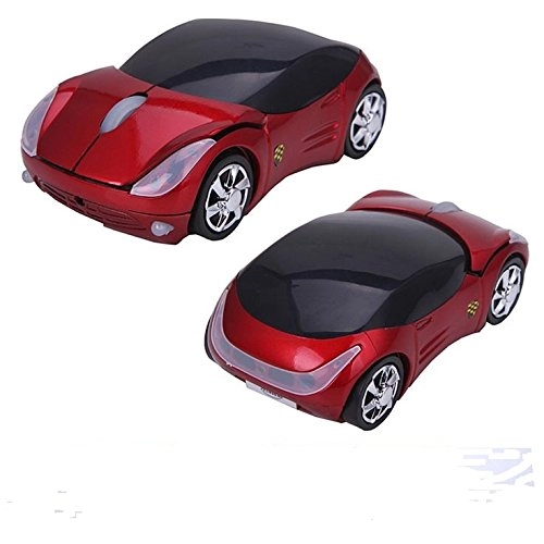 Car Shape Ergonomic Optical Mouse - Wireless