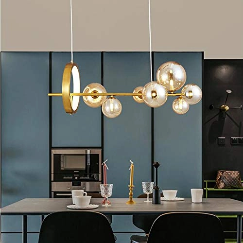 Edison Lamp Shade - G9 Electroplating bronze and amber