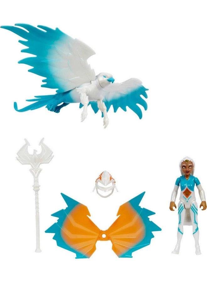Masters of the Universe He-Man + The Sorceress + Winged Falcon Vehicle
