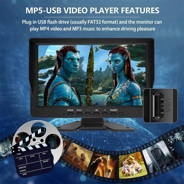 Vehicle Monitor System - 10.1-Inch