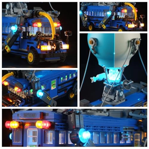 LED Light for LEGO Fortnight Battle Bus 77073