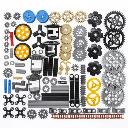 Technic Parts Kit - Compatible with standard bricks ABS plastic